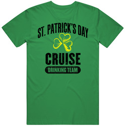 Cruise Irish Last Name Beer Drinking Team St Patricks Day unisex vintage irish green T Shirt