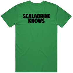 Brian Scalabrine Knows Boston Basketball Player Funny Sports Fan unisex vintage irish green T Shirt