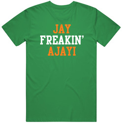 Jay Freakin' Ajayi Miami Football Player Cool Fan unisex vintage irish green T Shirt