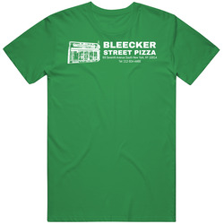 Bleecker Street Pizza Jersey City Restaurant unisex vintage irish green T Shirt