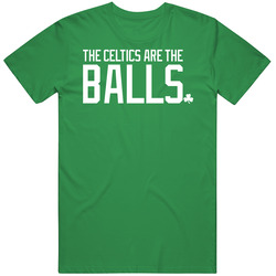 Celtics Are The Balls unisex vintage irish green T Shirt