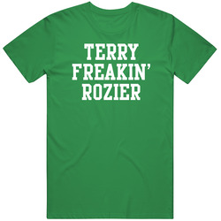 Terry Rozier Freakin Favorite Boston Basketball Player Fan unisex vintage irish green T Shirt