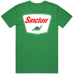 Sinclair Motor Oils unisex vintage irish green T Shirt