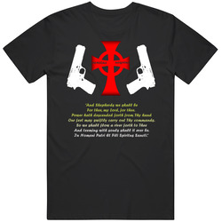 Boondock Saints Movies Funny Standard Black T-Shirt Color S to 5XL Graphic Black Tee Unisex Film Merch T Shirt