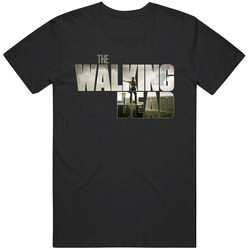 The Walking Dead 2 Graphic Black Tee Unisex Film Merch T Shirt