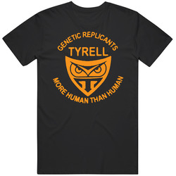 Tyrell Corporation Blade Runner Movie Graphic Black Tee Unisex Film Merch T Shirt