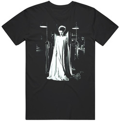 Bride Of Frankenstein Monster Horror Graphic Black Tee Unisex Film Merch T Shirt