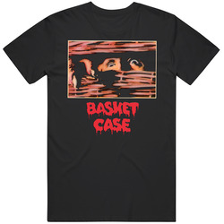 Basket Case Horror Movie Graphic Black Tee Unisex Film Merch T Shirt