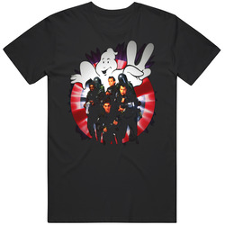 Ghostbusters 2 Movie Graphic Black Tee Unisex Film Merch T Shirt