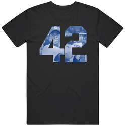 Jackie Robinson Movie 42 Black Graphic Black Tee Unisex Film Merch T Shirt