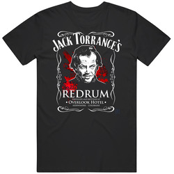 Jack Torrance t-shirt The Shining, Stephen King tee Graphic Black Tee Unisex Film Merch T Shirt