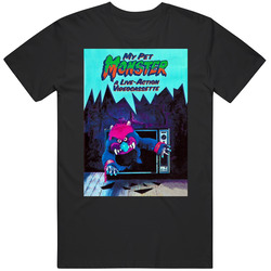 My Pet Monster Cool 80's Comedy Vintage Classic Movie  Fan Graphic Black Tee Unisex Film Merch T Shirt