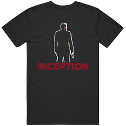 Inception Mystery Action Graphic Black Tee Unisex Film Merch T Shirt