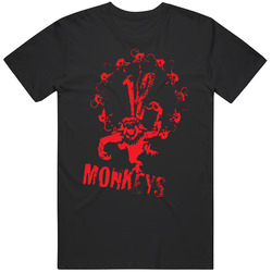 12 Monkeys Movie Virus Graphic Black Tee Unisex Film Merch T Shirt