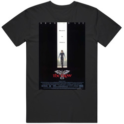 Brandon Lee Rochelle Davis 1994 The Crow Cool Movie  Fan Graphic Black Tee Unisex Film Merch T Shirt