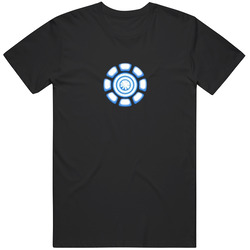 Tony Stark Ironman Fun Movie Character Halloween Costume Graphic Black Tee Unisex Film Merch T Shirt