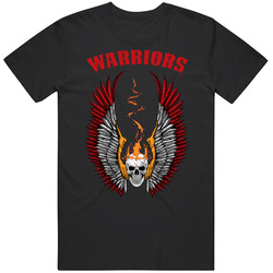 Warrios Graphic Black Tee Unisex Film Merch T Shirt