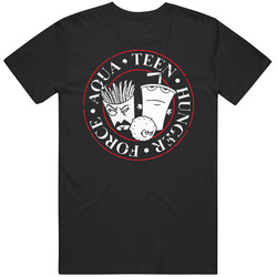 Aqua Teen Hunger Force Tv Graphic Black Tee Unisex Film Merch T Shirt