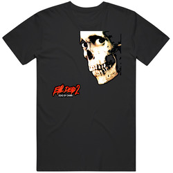 Evil Dead 2 Dead By Dawn Horror Movie Graphic Black Tee Unisex Film Merch T Shirt