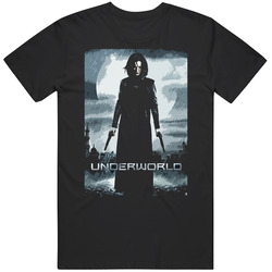 Underworld Horror Sci Fi Movie Kate Beckinsale Graphic Black Tee Unisex Film Merch T Shirt