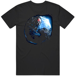 Aliens Vs Predator Movie Game Graphic Black Tee Unisex Film Merch T Shirt