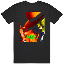 The Mask Funny Movie Graphic Black Tee Unisex Film Merch T Shirt