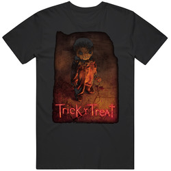 Trick R Treat Horror Cult Movie Halloween Graphic Black Tee Unisex Film Merch T Shirt