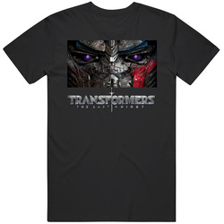 New Hot Sell Transformers The Last Knight Black Graphic Black Tee Unisex Film Merch T Shirt