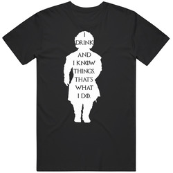 Game Of Thrones Men Graphic Black Tee Unisex Film Merch T Shirt