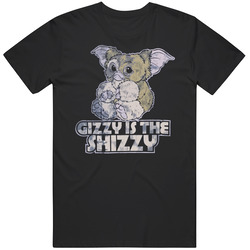 Gizmo Gremlins Movie Retro Funny Graphic Black Tee Unisex Film Merch T Shirt