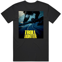 Troll Hunter Movie Graphic Black Tee Unisex Film Merch T Shirt