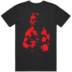 Predator Arnold Classic Movie Graphic Black Tee Unisex Film Merch T Shirt