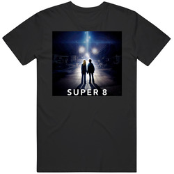Super 8 Drama Thriller Movie 2011 Graphic Black Tee Unisex Film Merch T Shirt