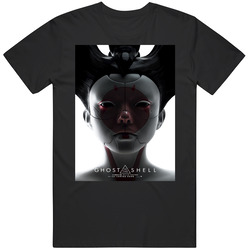 Ghost In The Shell Robo Geisha Sci Fi Cult Movie Graphic Black Tee Unisex Film Merch T Shirt
