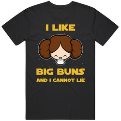 Big Buns Graphic Black Tee Unisex Film Merch T Shirt