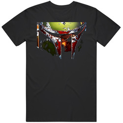 Boba Fett Solo Graphic Black Tee Unisex Film Merch T Shirt