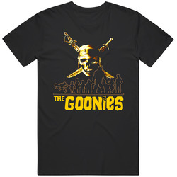 The Goonies Adventure 80s Classic Graphic Black Tee Unisex Film Merch T Shirt