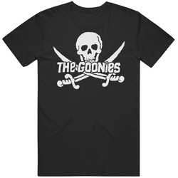 The Goonies Graphic Black Tee Unisex Film Merch T Shirt