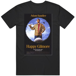 Happy Gilmore Cool 90's Comedy Vintage Classic Movie  Fan Graphic Black Tee Unisex Film Merch T Shirt