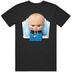Baby Boss Graphic Black Tee Unisex Film Merch T Shirt