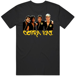 Cobra Kai Graphic Black Tee Unisex Film Merch T Shirt