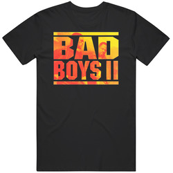 Bad Boys Ii Graphic Black Tee Unisex Film Merch T Shirt