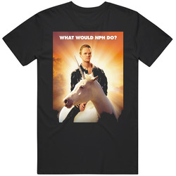 What Would Nph Neil Patrick Harris Do? Funny Graphic Black Tee Unisex Film Merch T Shirt