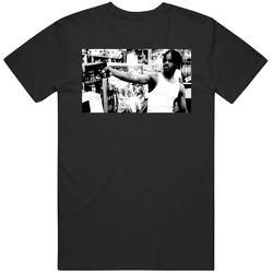 Menace Ii Society Shooting Scene Graphic Black Tee Unisex Film Merch T Shirt