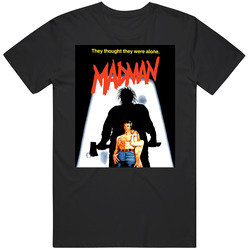 Madman Cult Horror Movie Graphic Black Tee Unisex Film Merch T Shirt