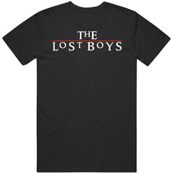 The Lost Boys 80s Horror Movie Graphic Black Tee Unisex Film Merch T Shirt