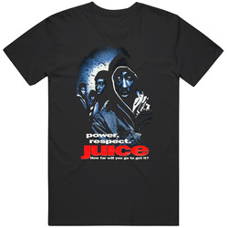 Juice Movie Graphic Black Tee Unisex Film Merch T Shirt