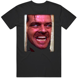 The Shining Jack Graphic Black Tee Unisex Film Merch T Shirt