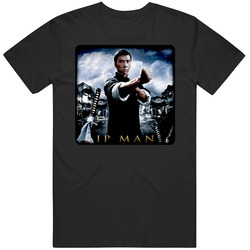 Ip Man Movie Graphic Black Tee Unisex Film Merch T Shirt