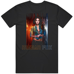 Megan Fox Hollywood Classic Graphic Black Tee Unisex Film Merch T Shirt